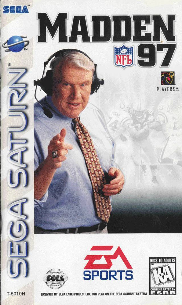 Madden 97 (Sega Saturn) (ONLINE ORDER ONLY)