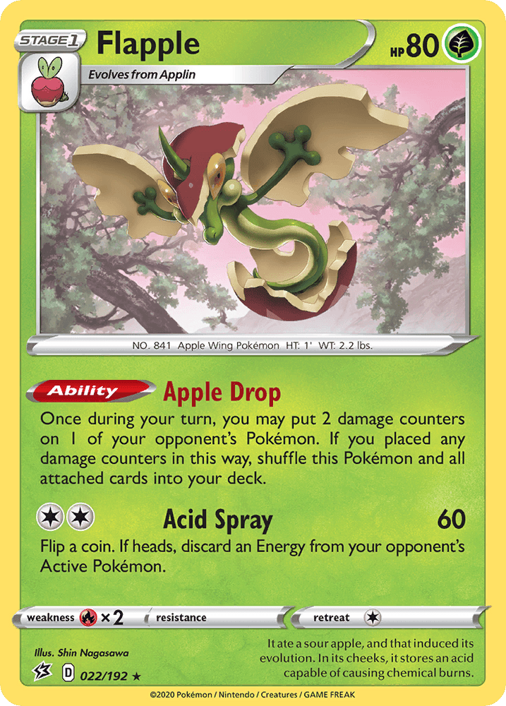 Flapple (022/192) [Sword & Shield: Rebel Clash] (Online Only)