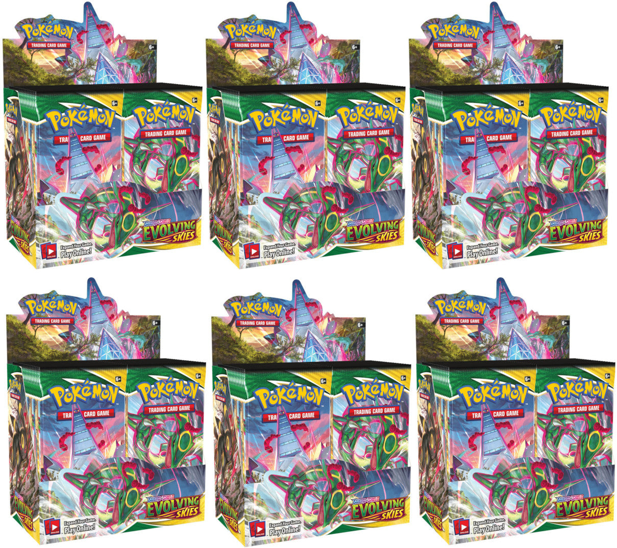 Sword & Shield: Evolving Skies - Booster Box Case (ONLINE ORDER ONLY)