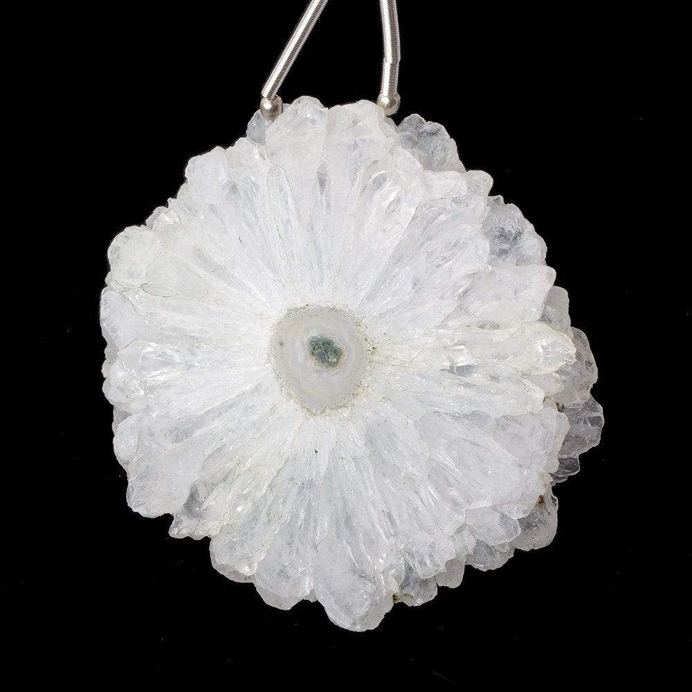 48x48mm Solar Quartz Plain Slice Bead 1 piece (ONLINE ORDER ONLY)