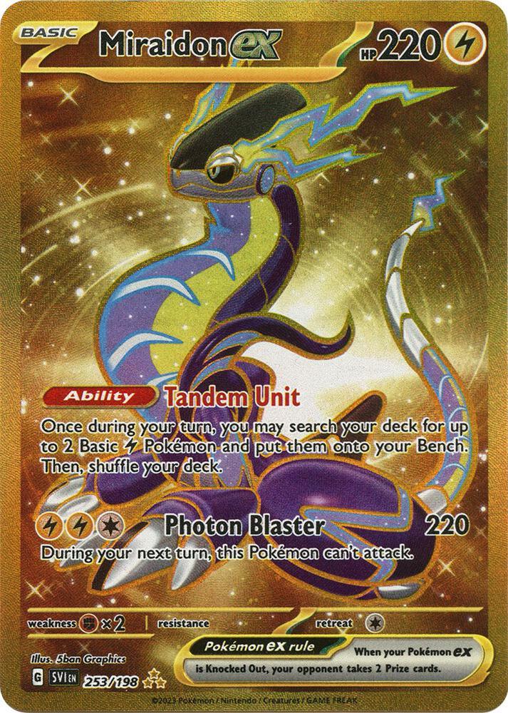 Miraidon ex (253/198) [Scarlet & Violet: Base Set] (Online Only)