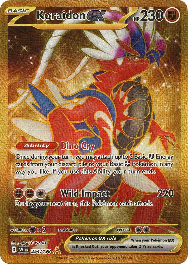 Koraidon ex (254/198) [Scarlet & Violet: Base Set] (Online Only)