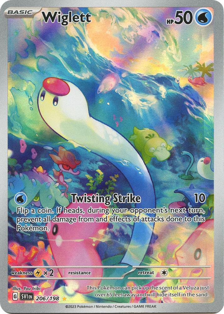 Wiglett (206/198) [Scarlet & Violet: Base Set] (Online Only)