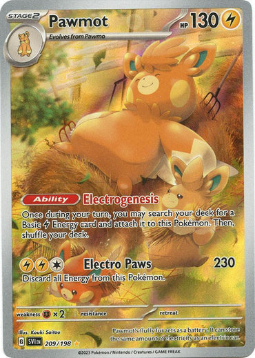 Pawmot (209/198) [Scarlet & Violet: Base Set] (Online Only)