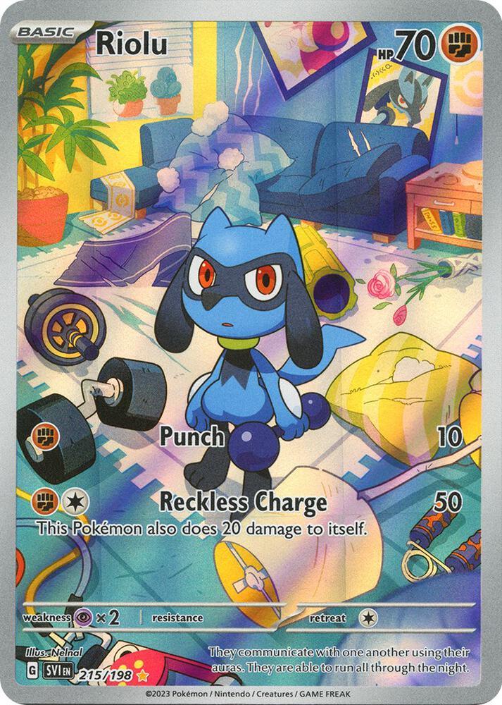 Riolu (215/198) [Scarlet & Violet: Base Set] (Online Only)