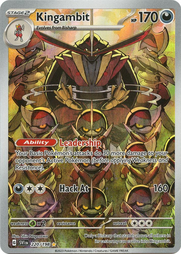 Kingambit (220/198) [Scarlet & Violet: Base Set] (Online Only)