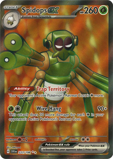 Spidops ex (223/198) [Scarlet & Violet: Base Set] (Online Only)