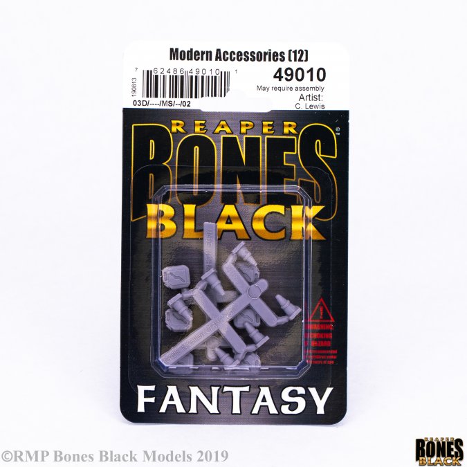 Reaper Miniatures: Modern Accessories - Gas Cans & Pylons (ONLINE ORDER ONLY)