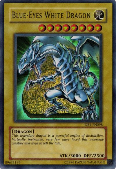 Blue-Eyes White Dragon [DB1-EN098] Ultra Rare (ONLINE ORDER ONLY)