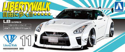 Aoshima: 1/24 LB-Works R35 GT-R Type 1.5 Scale Model Kit #11 (ONLINE ORDER ONLY)