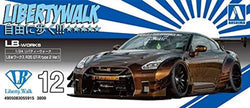Aoshima: 1/24 LB-WORKS R35 GT-R type 2 Ver. 1 Scale Model Kit #12 (ONLINE ORDER ONLY)