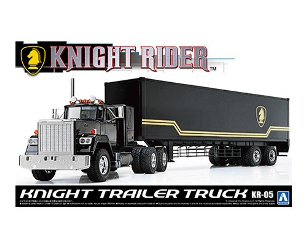 Aoshima: 1/28 KNIGHT TRAILER TRUCK Scale Model Kit #KR-05 (ONLINE ORDER ONLY)