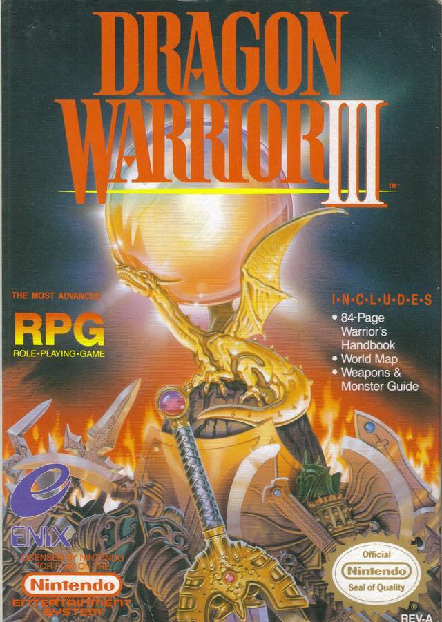 Dragon Warrior III (Nintendo NES) (Online Order Only)