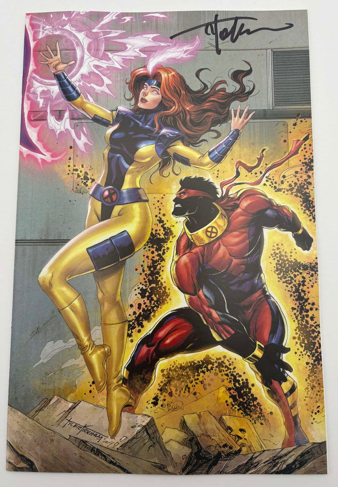 [Signed by Tyler Kirkham] X-Men #9 Unknown Comics Tyler Kirkham Exclusive Virgin Var [IN STOCK] (ONLINE ORDER ONLY)