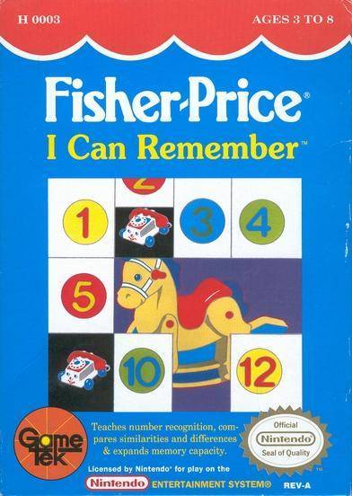 Fisher-Price I Can Remember (Nintendo NES) (Online Order Only)
