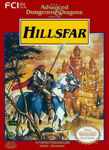 Advanced Dungeons and Dragons Hillsfar (Nintendo NES) (Online Only)