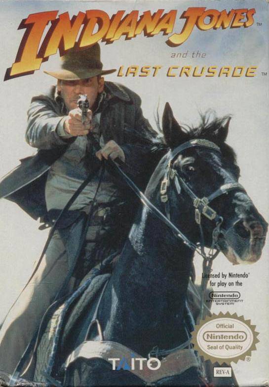 Indiana Jones and the Last Crusade (Taito) (Nintendo NES) (Online Only)