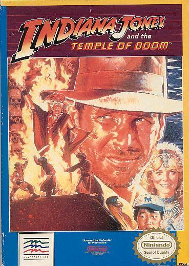 Indiana Jones and the Temple Of Doom (Nintendo NES) (Online Order Only)