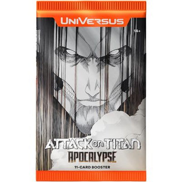Attack on Titan: Apocalypse Booster Pack (1 Booster Pack) (ONLINE ORDER ONLY)