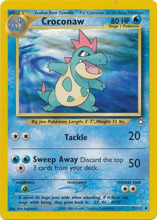Croconaw (32/111) [Neo Genesis Unlimited] (Online Only)