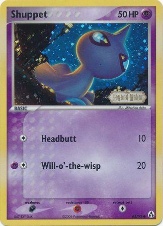 Shuppet (63/92) (Stamped) [EX: Legend Maker] (Online Only)