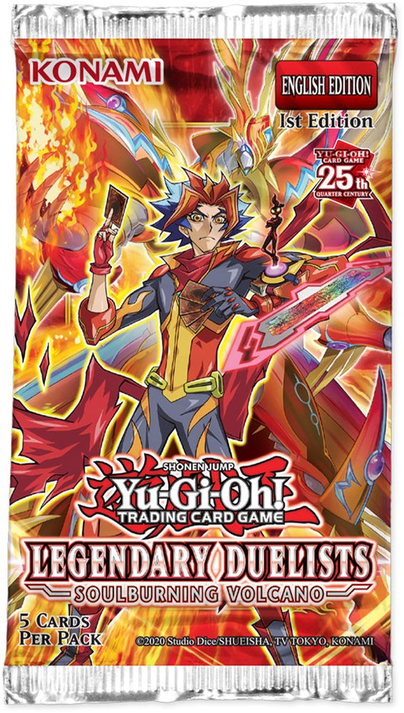 Legendary Duelists: Soulburning Volcano Booster Pack [1st Edition] [LD10 - 000] (ONLINE ORDER ONLY)