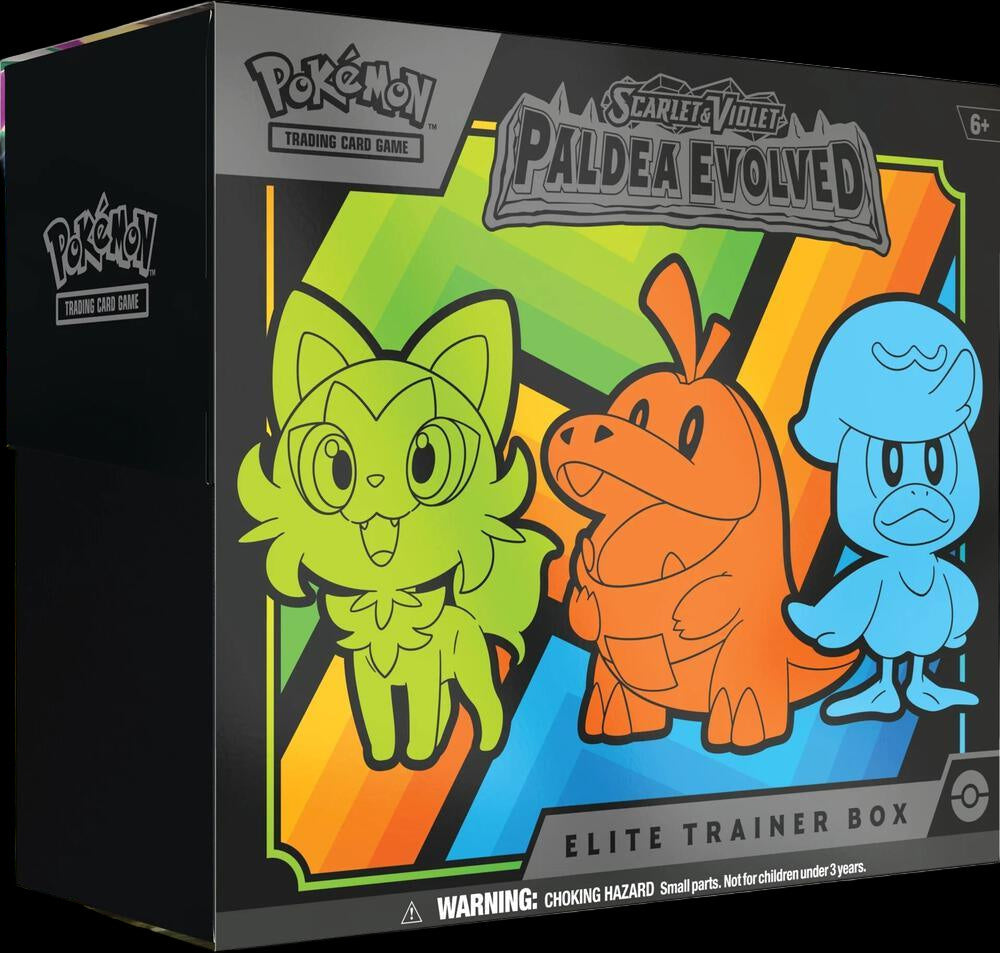 Scarlet & Violet: Paldea Evolved - Elite Trainer Box (ONLINE ORDER ONLY)