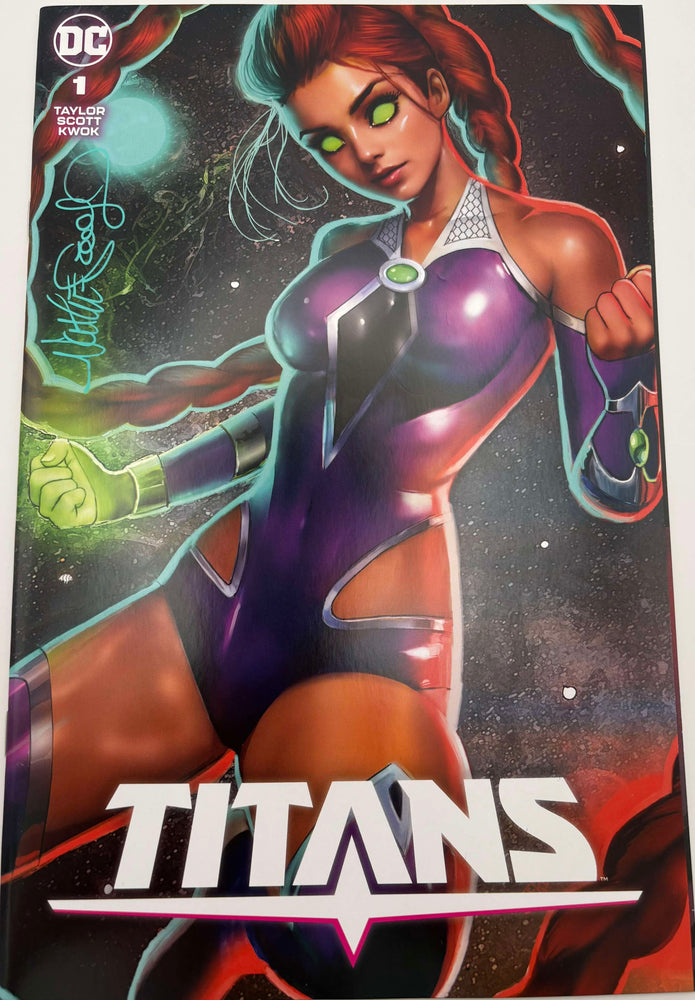 [Signed by Nathan Szerdy] TITANS #1 NATHAN SZERDY (616) EXCLUSIVE VAR [IN STOCK] (ONLINE ORDER ONLY)