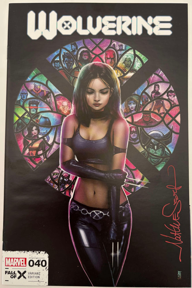 [Signed by Nathan Szerdy] WOLVERINE #40 [FALL] UNKNOWN COMICS NATHAN SZERDY EXCLUSIVE VAR [IN STOCK] (ONLINE ORDER ONLY)
