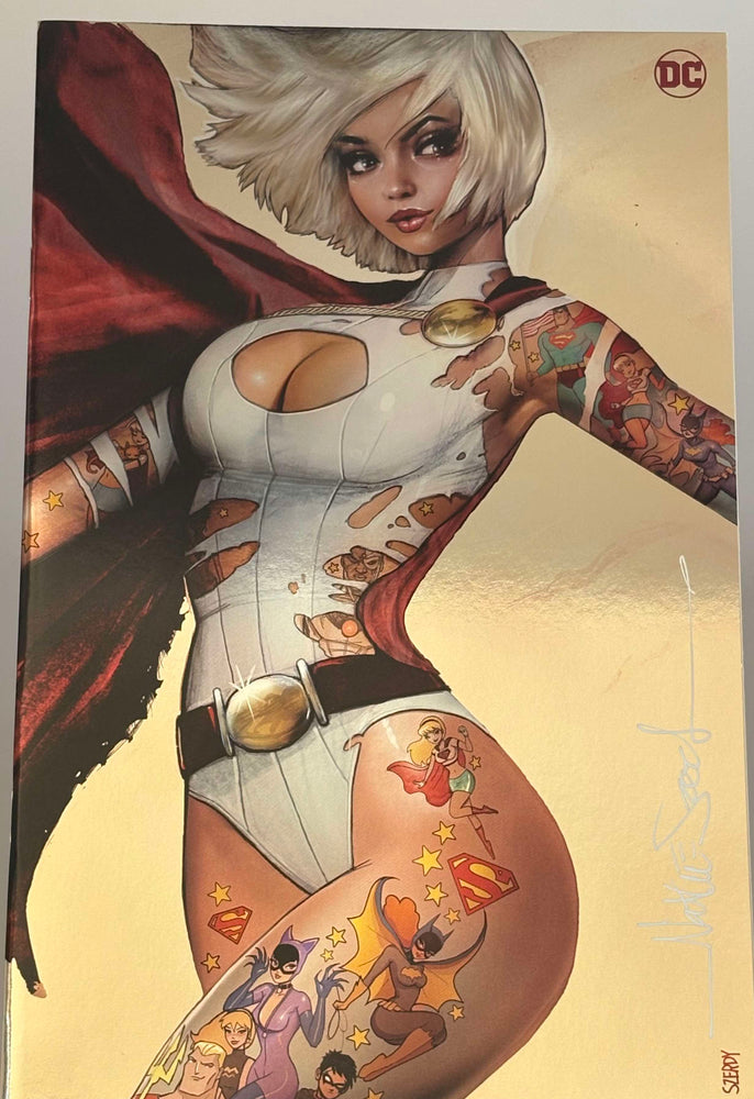 [Signed by Nathan Szerdy] POWER GIRL #1 NATHAN SZERDY (616) EXCLUSIVE FOIL NYCC VIRGIN VAR [IN STOCK] (ONLINE ORDER ONLY)