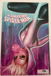 [Signed by Nathan Szerdy] AMAZING SPIDER-MAN #37 [GW] UNKNOWN COMICS NATHAN SZERDY EXCLUSIVE VAR [IN STOCK] (ONLINE ORDER ONLY)