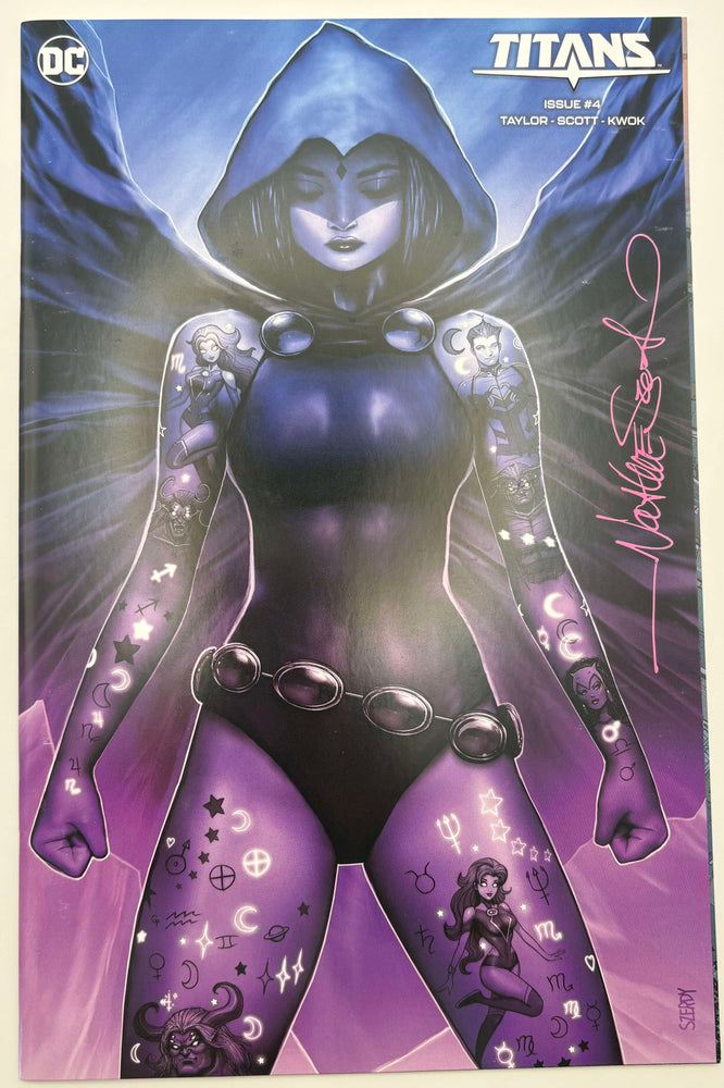 [Signed by Nathan Szerdy] TITANS #4 NATHAN SZERDY (616) EXCLUSIVE MINIMAL VIRGIN VAR [IN STOCK] (ONLINE ORDER ONLY)
