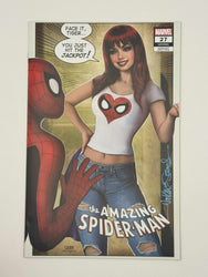 [Signed by Nathan Szerdy] AMAZING SPIDER-MAN #27 SIGNED Nathan Szerdy Variant IN STOCK (ONLINE ORDER ONLY)