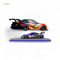 Modernart Porsche 911 GT3 Carrera Cup Asia Masters #16 - Ordinary 1:64 (ONLINE ORDER ONLY)