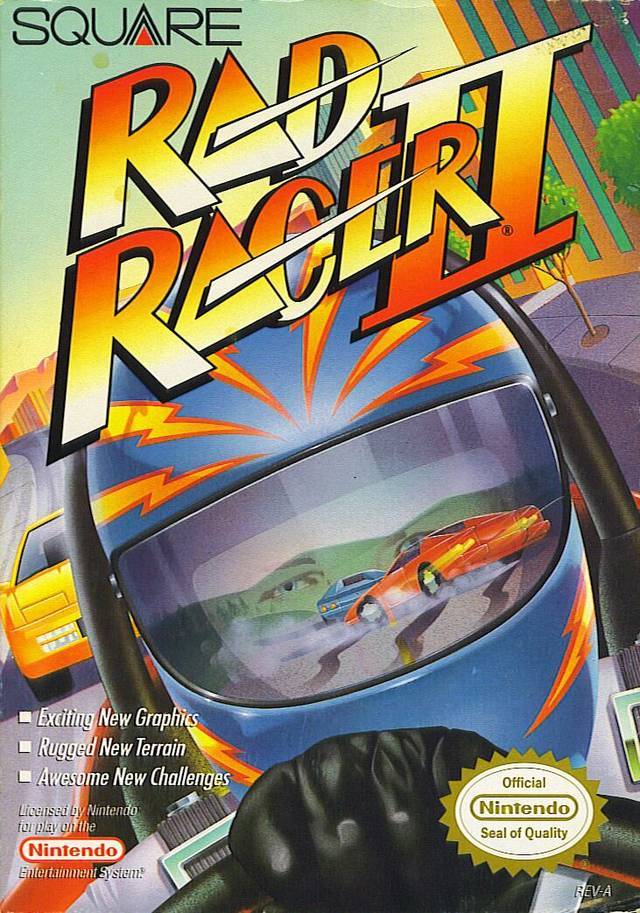 Rad Racer II (Nintendo NES) (Online Only)