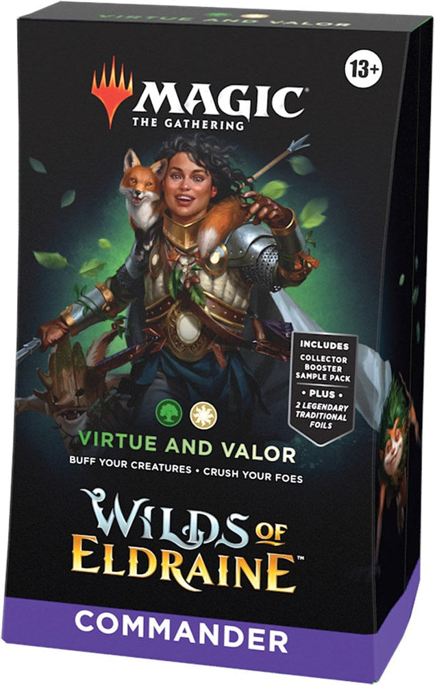 Wilds of Eldraine Commander Deck - Virtue and Valor [WOC] (ONLINE ORDER ONLY)