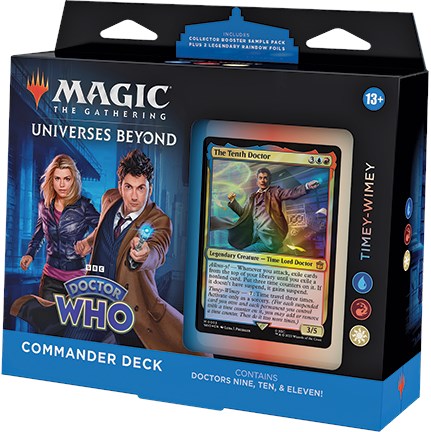 Universes Beyond: Doctor Who - Timey-Wimey Commander Deck [WHO] (ONLINE ORDER ONLY)