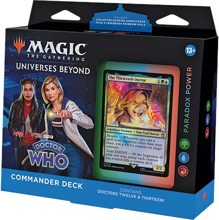 Universes Beyond: Doctor Who - Paradox Power Commander Deck [WHO] (ONLINE ORDER ONLY)