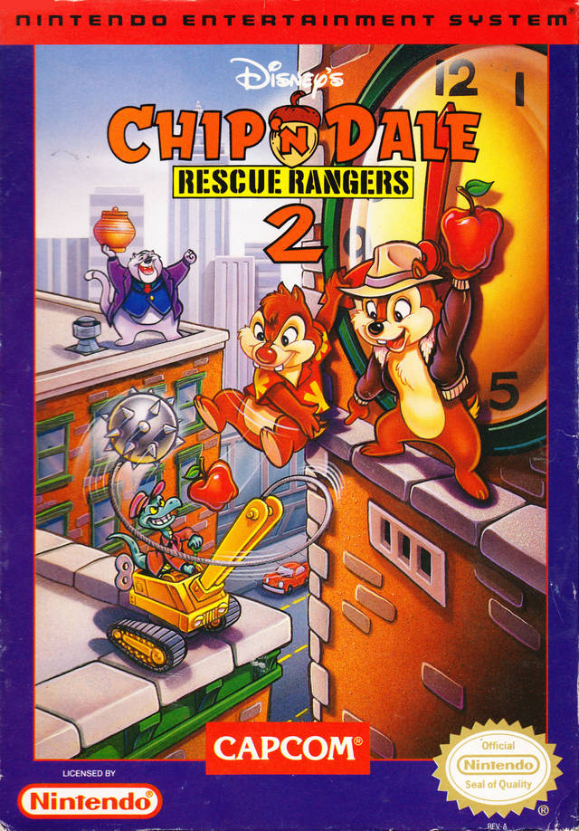 Disney's Chip 'n Dale: Rescue Rangers 2 (Nintendo NES) (Online Only)