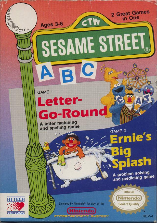Sesame Street ABC (Nintendo NES) (Online Only)