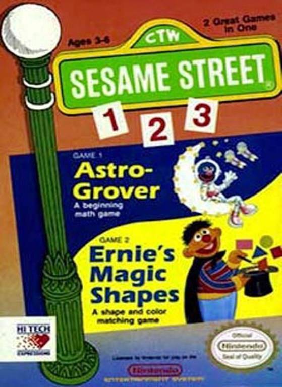 Sesame Street 123 (Nintendo NES) (Online Only)