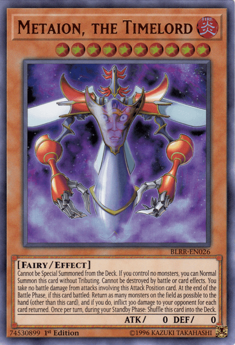 Metaion, the Timelord [BLRR-EN026] Ultra Rare (ONLINE ORDER ONLY)
