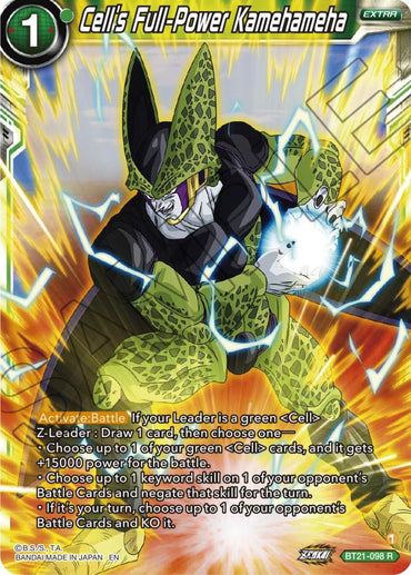 Cell's Full-Power Kamehameha (BT21-098) [Wild Resurgence] (ONLINE ORDER ONLY)