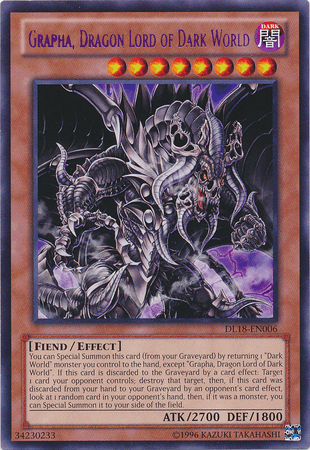 Grapha, Dragon Lord of Dark World (Purple) [DL18-EN006] Rare (ONLINE ORDER ONLY)