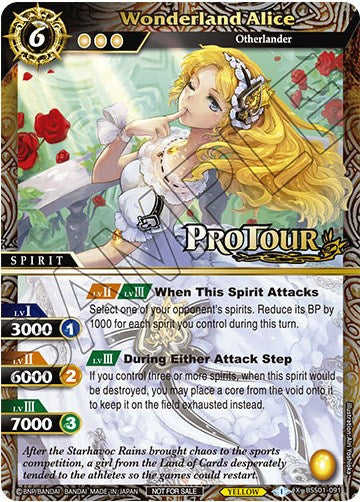 Wonderland Alice (X Rare Special Pack Vol. 1) (BSS01-091) [Battle Spirits Saga Promo Cards]