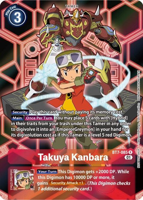 Takuya Kanbara [BT7-085] (D-Scanner Alternate Art) [Next Adventure Promos] (ONLINE ORDER ONLY)