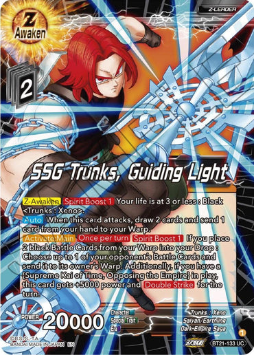 SSG Trunks, Guiding Light (BT21-133) [Wild Resurgence] (ONLINE ORDER ONLY)