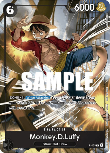 Monkey.D.Luffy (Pirates Party Vol. 3) [One Piece Promotion Cards]