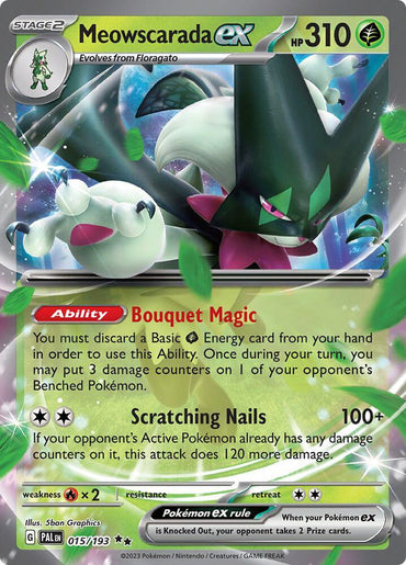 Meowscarada ex (015/193) [Scarlet & Violet: Paldea Evolved] (Online Only) (ONLINE ORDER ONLY)