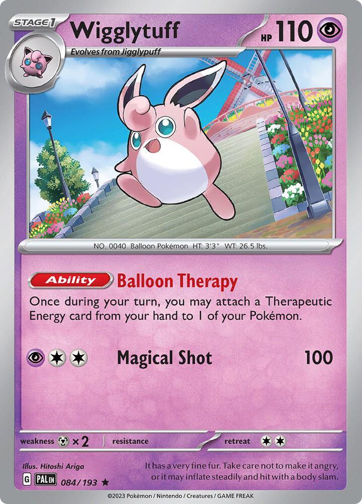 Wigglytuff (084/193) [Scarlet & Violet: Paldea Evolved] (Online Only) (ONLINE ORDER ONLY)
